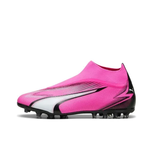PUMA Ultra Match MG MULTI Ground Футбольные бутсы Мужские Розовый Черный Белый