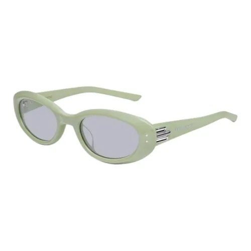 GENTLE MONSTER Пластина And Металл OVAL SUNGLASSES Унисекс Зеленый