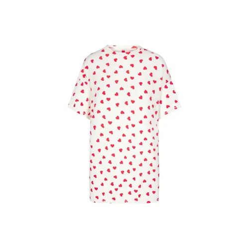 SKIMS Valentine's Day Collection Сон T Рубашка Мини Платье Pajama Топ Женские