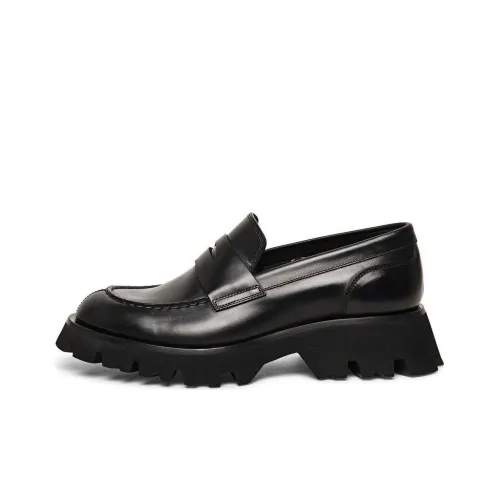 Santoni Alfie Лоферы Женские Черный