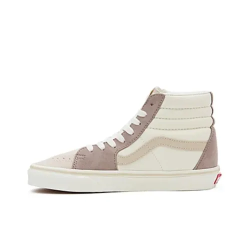 Vans SK8 Легкий Покрытие Высокие Кроссовки для Скейтбординга Унисекс Бежевый Умбра