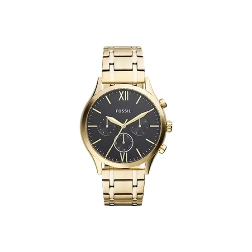 FOSSIL Наручные часы Кварцевый механизм 44 мм Черный циферблат Мужские часы