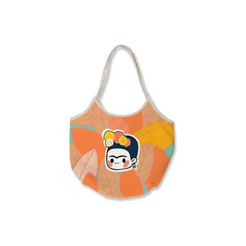 Hongna Твил Короткая Плюшевая Сумка через Плечо Средняя Женская Версия Q Frida