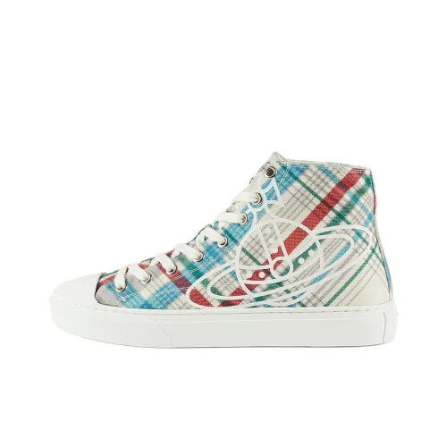 Vivienne Westwood Низкие кеды Мужские Белые