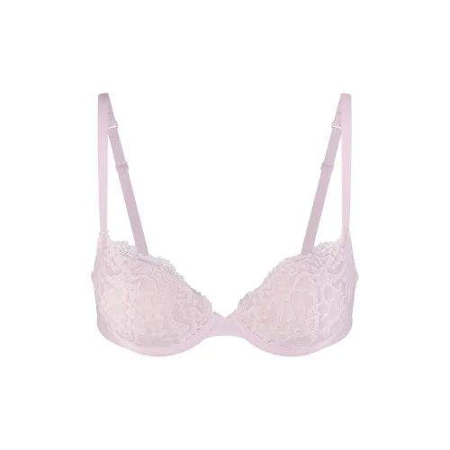 SKIMS День святого Валентина ФИТС EVERYBODY Кружево PUSH UP Бюстгальтер Женский Вишневый цветок Вишневый цветок