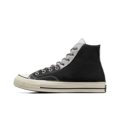 Converse Chuck Taylor O Износостойкий и Легкий Высокий Топ Кеды Унисекс Черный Серый