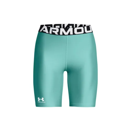 Under Armour HeatGear Бирюзовые Женские Шорты для Йоги