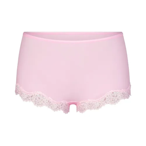 SKIMS День святого Валентина ФИТС EVERYBODY Кружево BOY SHORT Boxers Women's Cherry Blossom Tonal Вишневый цветок Tonal