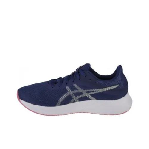 ASICS Patriot 13 Износостойкие Дышащие Низкие Кроссовки для Бега Женские Синие