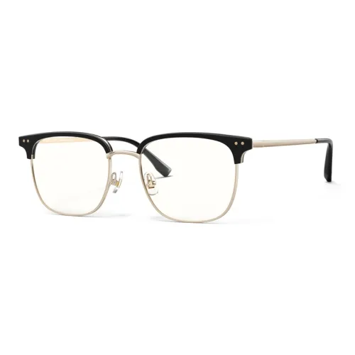 PARZIN β-титан Пластина And Титановый сплав Оправа «брови» Оправы для очков Мужской