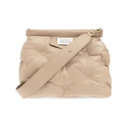 Maison Margiela Glam Slam с рельефной кожей наппа ручная сумка через плечо маленькая женская светло-янтарный