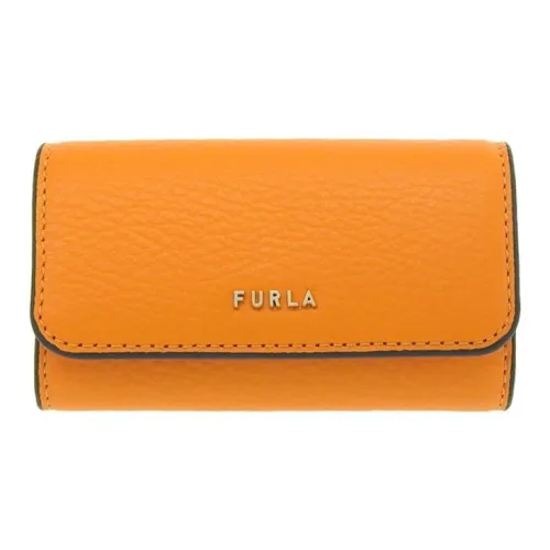Furla Вавилон Кожа Key Pouch Женские Имбирно-желтый