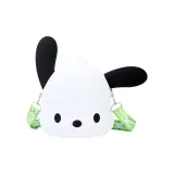 Белый-зеленый пача собака