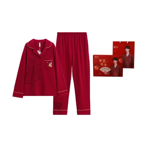 FENTENG FJ25190007 Red Men's Men's Pajama Sets