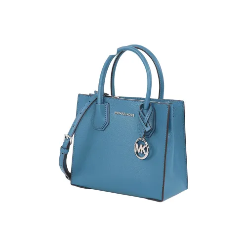 MICHAEL KORS Mercer Кожа Сумка Средний Женский Синий Зеленый