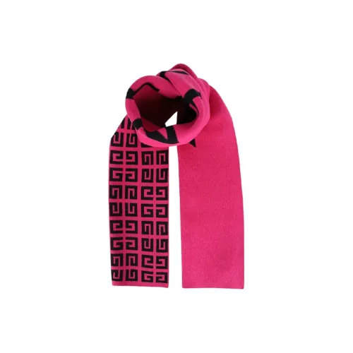 Givenchy Вязаные Шарфы Унисекс Розовый
