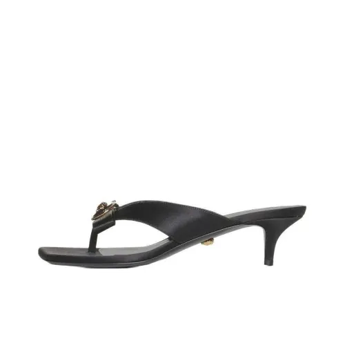 VERSACE Шлепанцы Женские Черные