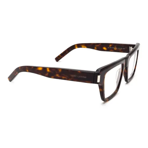 SAINT LAURENT Ацетат Квадратные Оправы для Очков Мужские Черепаховый