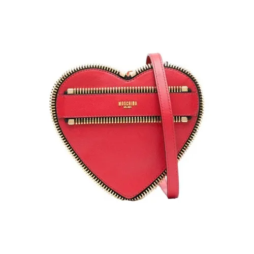 MOSCHINO Клатч из телячьей кожи сумка через плечо сумка на плечо женская красная