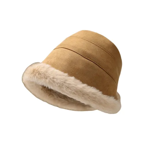 FAIRWHALE Плюшевые Шляпы ведра Женские