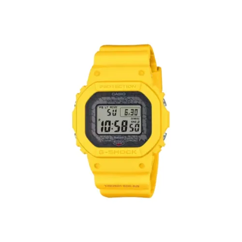 CASIO 5600 Collection Солнечный Кварцевый Механизм Часы Мужские Серый Циферблат