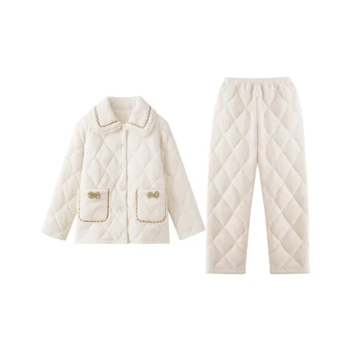 AUTUMNDEER Lounge Комплект Женский Экрю