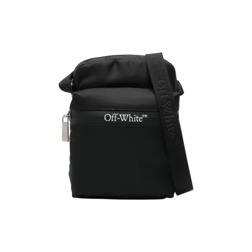 Off Белый Crossbody Сумки Мужские