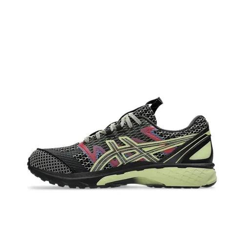 Kiko Kostadinov совместный бренд x Asics GEL TERRAIN US4 S Низкий Топ Casual Унисекс Черный Зеленый Красный