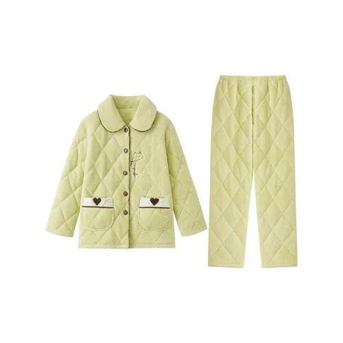 AUTUMNDEER Lounge Комплект Женский Светло-Зеленый