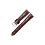 Коричневый, натуральная кожа, Jia Lan Needle, серебряный