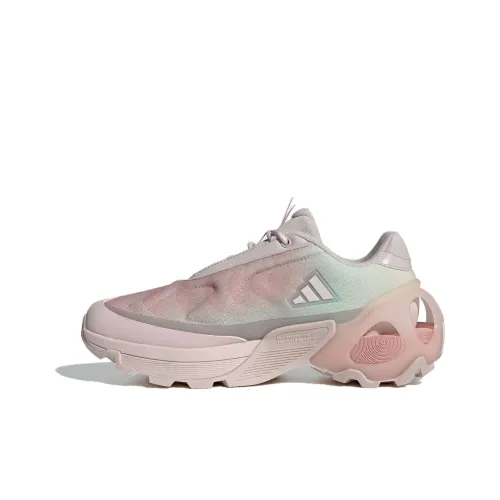 Adidas Edge Runner Амортизация Износостойкий Низкий Топ Повседневные Беговые кроссовки Унисекс Розовый