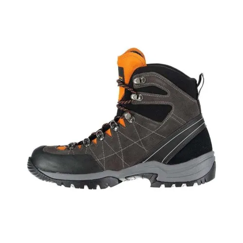 SCARPA R EVO LUTION GTX Амортизация Износостойкий высокий топ Уличная обувь Мужская Серый Оранжевый