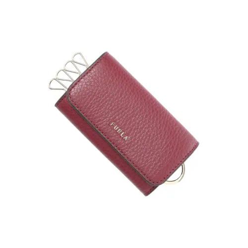 Furla Вавилон Кожа Key Pouch Женские Темно-красный