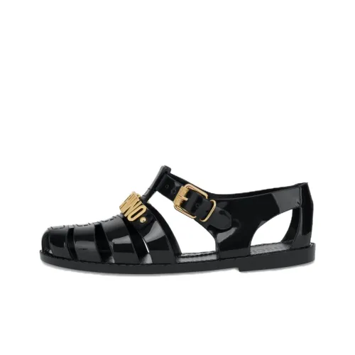 MOSCHINO Римские сандалии Женские Черные