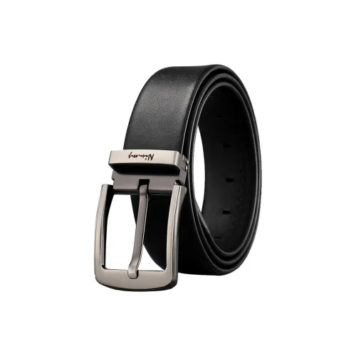 NIUMJ Soft Высококачественная крупнозернистая текстура коровья кожа застежка-булавка кожаные ремни мужской ширина 3,8 см