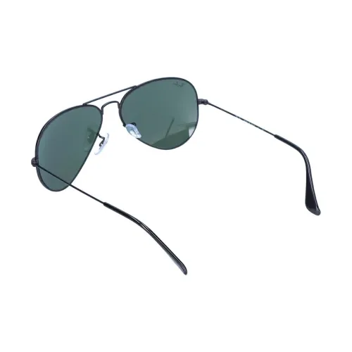 RayBan Пластик Никелевый Сплав Стекло Авиатор Солнцезащитные Очки Унисекс Черный