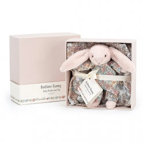 JELLYCAT Кролик Спальня Цветочный Кролик Наборы Одежды Куклы Плюшевая Кукла 29 см Высота