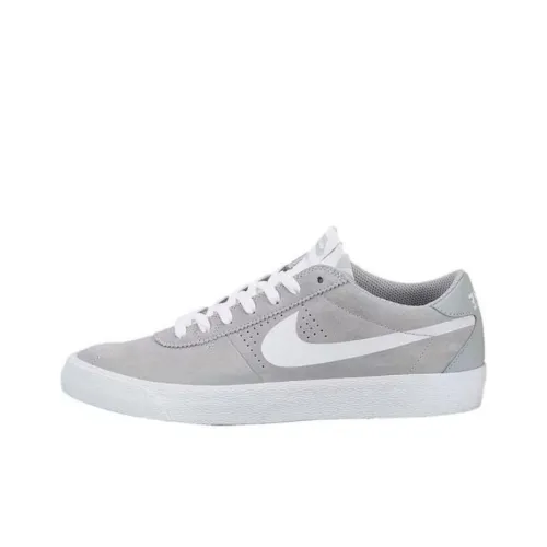 Nike SB Bruin Амортизация Износостойкие Низкие Кроссовки для Скейтбординга Унисекс Серые