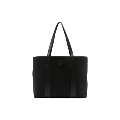 Mulberry Bayswater Телячья кожа Тоут Сумка Сумка для покупок Сумка на плечо Сумка Женская Черная