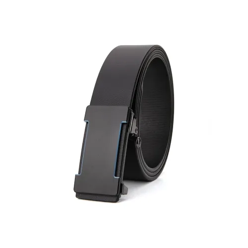 Cows Reign Натуральная кожа верх крупнозернистая текстура коровьей кожи бизнес без пряжки автоматическая пряжка кожаные ремни мужской ширина 3,4 см