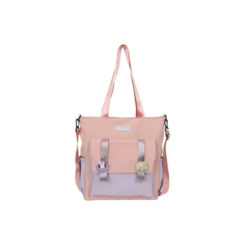 Techson Нейлон Портативный Crossbody Сумка через плечо Стандартная Унисекс Розовый Фиолетовый Хаки Зеленый Черный