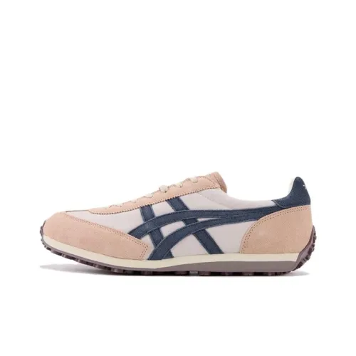 Onitsuka Tiger противоскользящий низкий топ повседневный унисекс розовый синий