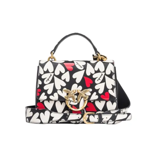 PINKO Love Birds series Кожа Через плечо Сумка Мини Женские Многоцветный
