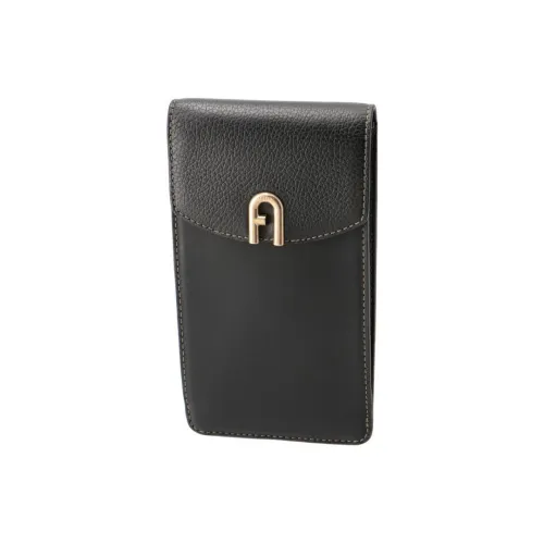 Furla Кожа Одно плечо Через плечо Чехол для телефона Женские Черный
