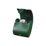 1 Отделение для часов [Зеленая кожа с лицевой стороны + Зеленая микрофибра]