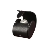 1 Отделение для часов [Черный топ, крупнозернистая текстура, кожа коровы + Черный, ультра-мягкий, микрофибра]