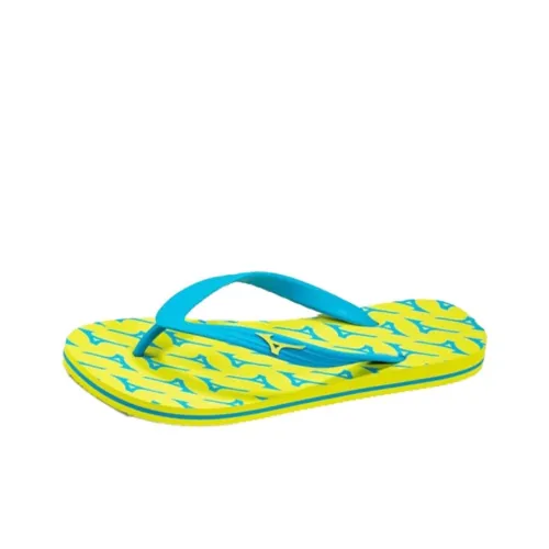 Mizuno Шлепанцы Унисекс Синий Желтый