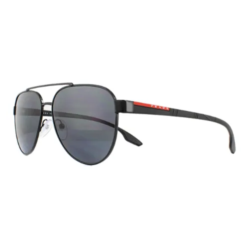 PRADA Aviator Солнцезащитные очки Мужские Черные