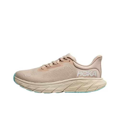 HOKA ONE ONE Амортизация Износостойкие Низкие Кроссовки для Бега Женские Ваниль