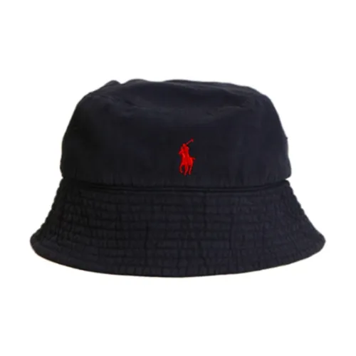 Polo Ralph Lauren Linen Bucket Hats Women's Blue Поло Ральф Лорен Лён Ведрообразные Шляпы Женские Синие